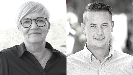 Pia Pedersen og Jesper Hejlman Hermansen, FOA Nordjylland.